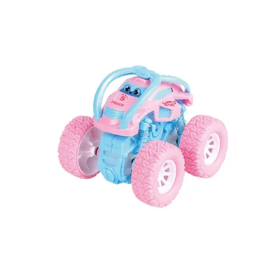 High Quality 4WD Fall Resistant Swing Stunt Large Wheel Double Inertia Tumbling Off-road Plastic Car for Unisex