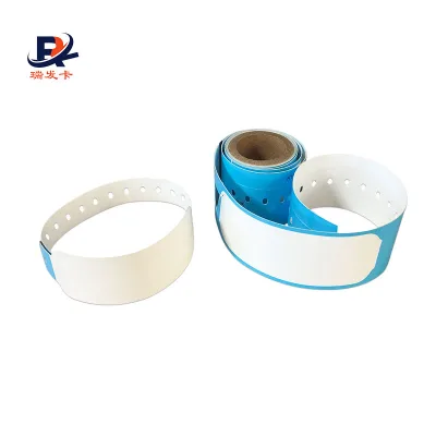 Waterproof Paper Disposable Rfid Wristband with Chip