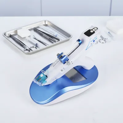 Professional Needle Injector Mesotherapy Meso Gun Beauty Negative Pressure Machine for Face Application Skin Rejuvenation