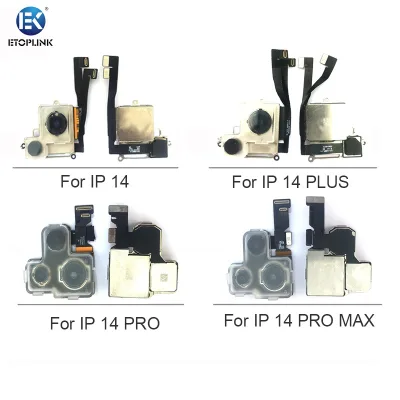 ETOPLINK Back Main Rear Camera with Flex Cable for 14/14+/14 Pro/14 Pro Max-100% Tested