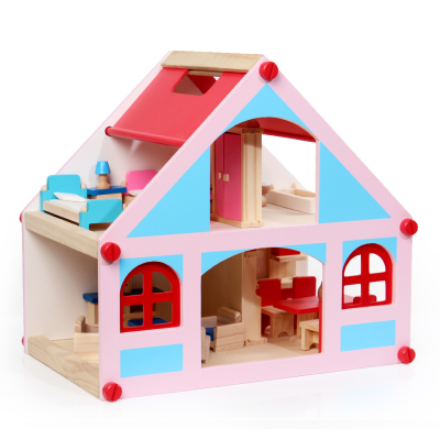 Dollhouse Doll Family Mansion| Award Winning Beauty Doll House, Wooden Play Mansion with Accessories for Ages 3+ Years