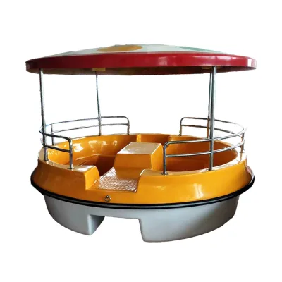 New Design Round Boat Color Customize Factory Price Pedal Boat for Sale