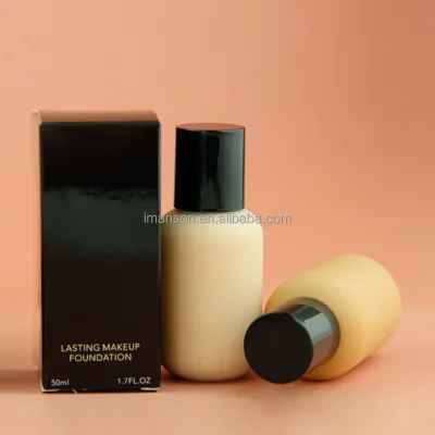 No Logo 16 Colors Matte Finish Liquid Foundation Soft-focus Effect with Flawless Complexion