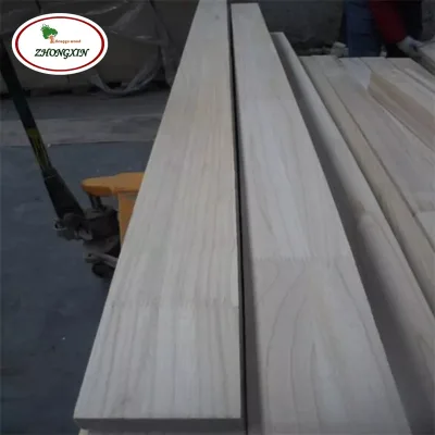 Paulownia Finger Joints Indoor Usage Pine and Poplar Lumber for Apartment Use