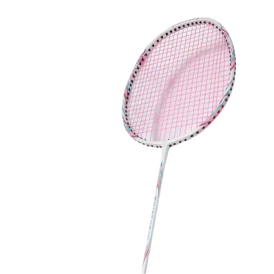 KuangFeng Professional Aluminum Badminton Racket Shock Absorption Grip Badminton Racket for Training Use