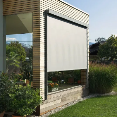 Customized Blinds Shades & Shutters  Motorized Aluminium Blinds Windproof Vertical Blinds