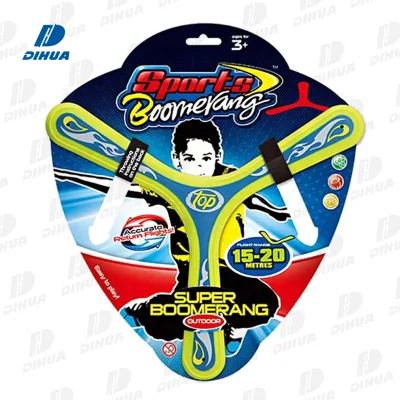 3-Wing Boomerang Spinner Toy - Durable Flying Disc for Outdoor Sports Games Perfect for Kids Teens and Family Backyard Fun
