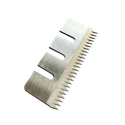 Stainless Steel Serrated Packaging Blade Cutting Knife for Film Plastic Bag Making Machine Custom Thickness 0.8 to 3.0mm