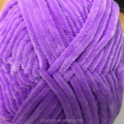 1.85nm Polyester Knitting Chenille Yarn
