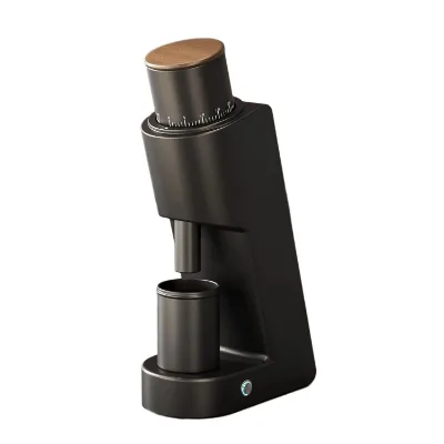 Stepless Variable Speed Coffee Grinder 64 mm Flat Burr Single Dosing Electric Grinder
