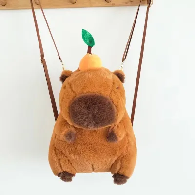 HY2 Capybara Shoulder Bag, Capybara Plush Toy Dolls