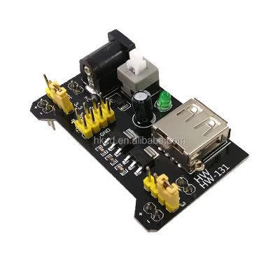 Module MB102 Bread board Power Supply Module 3.3V 5V For Solderless Bread board Voltage Regulator