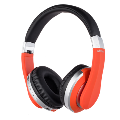 Foldable Wireless Headphone On-Ear Headset Microphone Volume Control for Cellphones Tablets