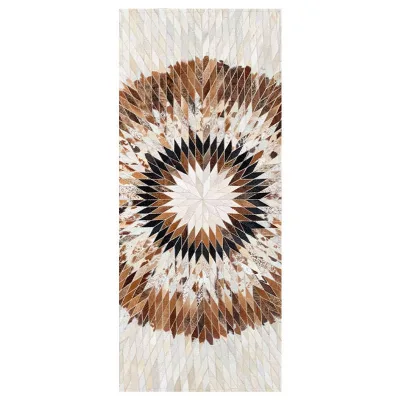 Cowhide Bedroom Carpet Rectangular Entrance Door Mat Living Room Bedroom Household Mats