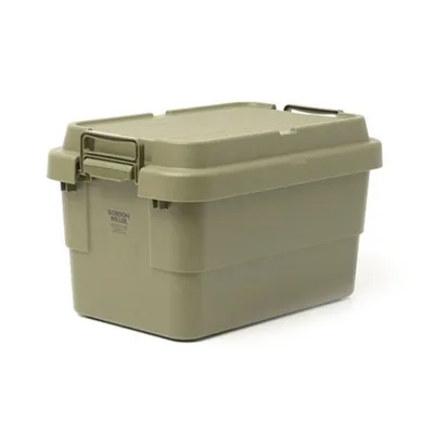 2022 Hot-selling and Durable Camp Plastic Storage Container With Stringer Lid