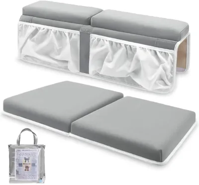 Custom Logo Baby Thick Non-slip Bath Mat and Elbow Mat Quick-drying Comfortable Bathtub Kneeler