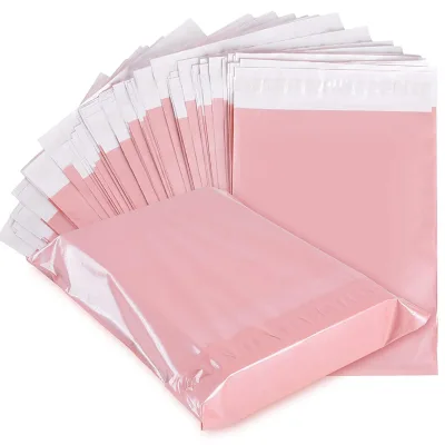 Baby Pink Mailing Poly Postal Self Seal Custom Small and Large Postage Packaging Assorted Mailers Bags