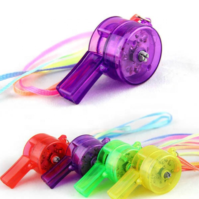 Whistle Toys for Party Cheap Plastic LED Whistles