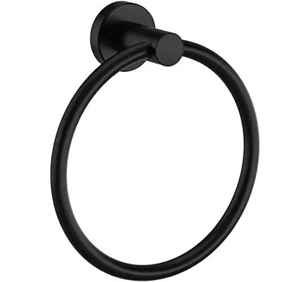 2025 Modern Stainless Steel Hotel High Quality Bathroom Hardware Accessory Towel Ring