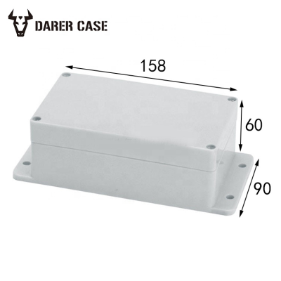 DE082 158*90*60mm Dustproof Outlet Plastic PC Enclosure for Electronics