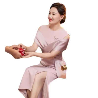 Modern Stylish MOB Attire 2025 Wedding Banquet Midi Dress Elegant Special Occasion