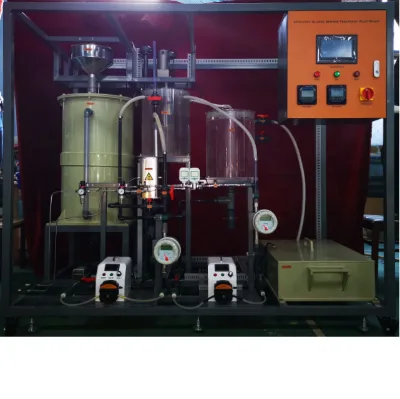 ACTIVATED SLUDGE SEWAGE TREATMENT PLANT Teaching Equipment Water Environmental protection Training Model Teaching Trainer