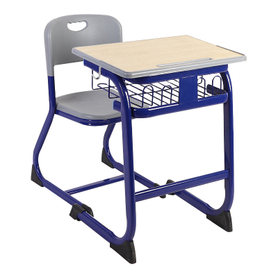 Modern Single Desk for Primary and Secondary Schools for Home Tutoring and Training Classes-Wholesale