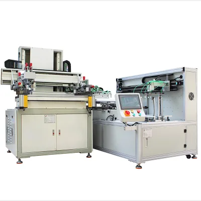 Fully Automatic Screen Press Printing Machine With Edge-Alignment Platform