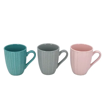 Wholesale Cheap New Fancy Creative Customized logo 10.5oz Solid Color Bullet Mug for Home Office Kitchenware Tableware Gift