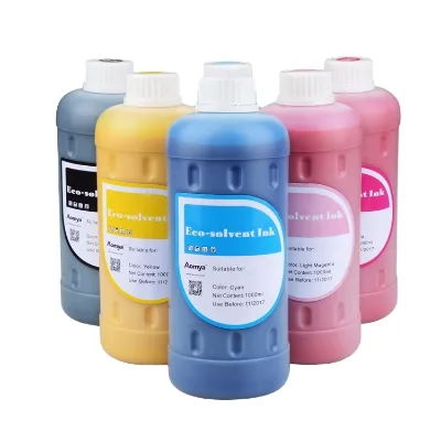 Compatible Eco Solvent Ink for EPN I3200-E1 DX5 DX7 XP600 High Quality Ink No Odor for PP/banner/canvas /wallpaper