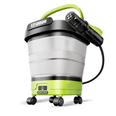 ODM ENVOOR EW-MINI Cordless Electric Pressure Washer 12V 2000mAh Lithium Battery PP Material 10FT Hose Sprayer 5bar 45W Outdoor