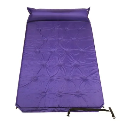 Double Nine-point Automatic Inflatable Mat Damp-proof PVC Cover Picnic Camping Outdoor Tent Air Bed Sponge Floor Mat