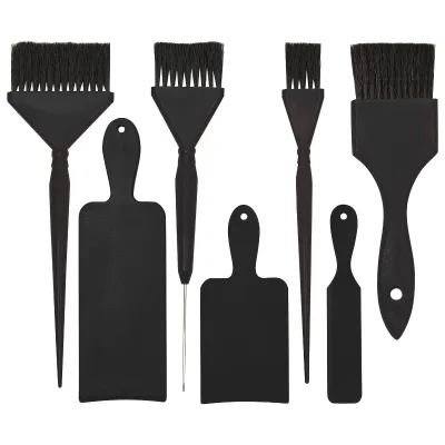 Hair Dye Board Hairdressing Hair Salon Coloring Dyeing Pick Color Highlights Board 7 Sets Highlights Board