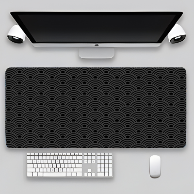 Desk Mat Ergonomic Mouse Pads Wrist Rest Keyboard Mousepad Custom logo Mauspad