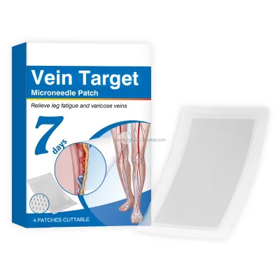 Custom logo Box Varicose Veins Patches Leg Vasculitis Phlebitis Spider Chinese Plasters OEM