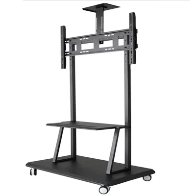 32-84" Tv Lift Auto Motorized Tv Lift Outdoor Motorized Tv Lift Mobile Cart with Wheels