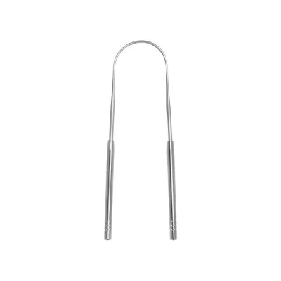 Hot Sales Premium  Stainless Steel Metal U Shaped Tongue Scraper for Your Tongue Tongue Cleaner