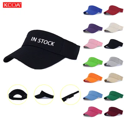 Polyester Golf Hat Running Sports Custom Dry-fit Sun Visor Cap Hat