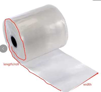 Factory Supply Perforated Plastic Tube Bags in Roll  Large Clear Poly Tubing Bag Package LDPE Poly Tubing Roll