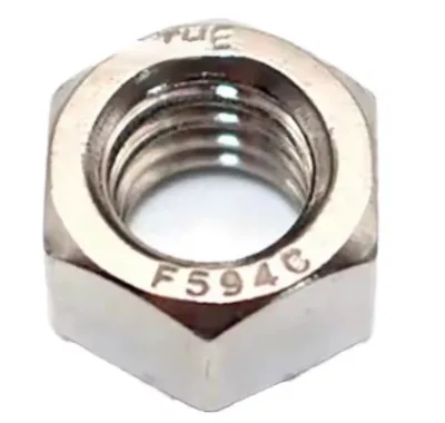 304/316 Stainless Steel American Standard Hex Thin Nut ANSIB18.2.2 Coarse Thread 3/4"