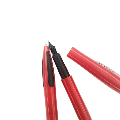 Manufacturer Promotional High Quality Large Red Active Stylus Soft Touch Fountain Pen
