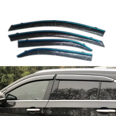 12-year Factory Car Accessories Clear Plastic Window Visor Vent Shades Sun Rain Deflector Guard for XV 2018-2022