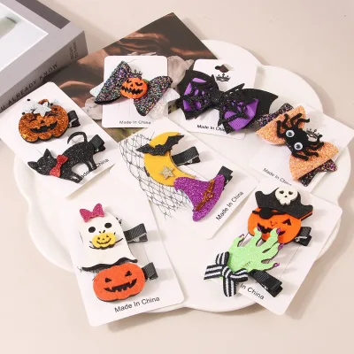 New Halloween Hair Clip Custom Hair Clip for Women Holiday Hair Accessories for Children