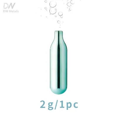 2g High Pressure Nitrogen Cartridge for Cold Brew Coffee and Nitro Coffee Molecular Gastronomy Gas Bottle Charger for