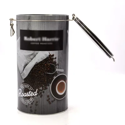 Large Size Airtight Tin Coffee Can Environmentally Friendly Pressure Buckle for Food Candy Chocolate Chewing Gum Sugar Snack