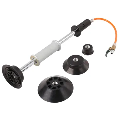 Pneumatic Hose Dent Puller with 3 PCS Pad Car Dent Remover Tool Carbon Steel for Brand 12 Months Warranty