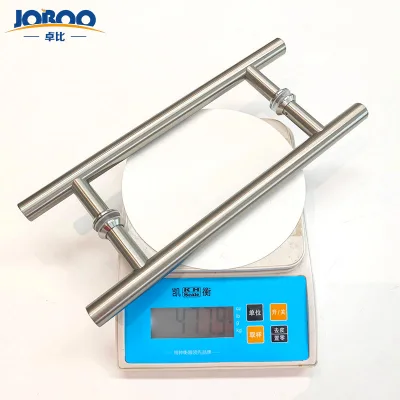 2026 New Designed Brass Round Tube Glass Pull Pushed Handle with Modern Design for Bathroom Kitchen Easy Installation Customize