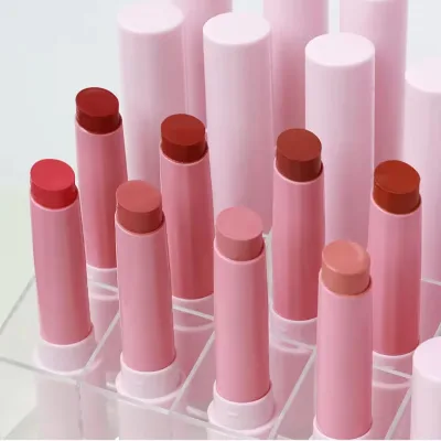 Wholesale Vegan Organic Lip Balm Long Lasting Colored Moisturizing Hydrating Lip Stain Custom Logo 4g Cream