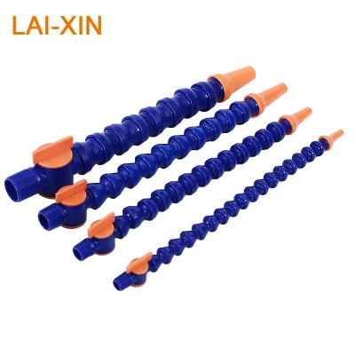 LAI-XIN 1/4 300mm POM Flexible Flat Cooling Hose for CNC Machine Lathe Milling