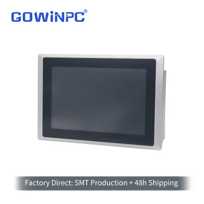 Industrial Panel PC J6412 N95/N97/N100 10.1/15.6/17/21.5/8'' High Brightness 350 Nits Fanless All-in-one Computer 1920x1080